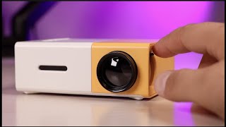 YG300 Mini LED Projector Review 1 Year Later [upl. by Korenblat]