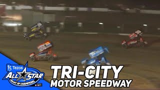 Highlights  2023 Tezos All Star Sprints at TriCity Motor Speedway [upl. by Senzer]