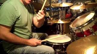 ACHILLES LAST STAND Drum Lesson Led Zeppelin BONZOLEUM [upl. by Akinorev509]