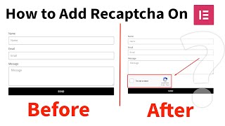 How to add Google Recaptcha In Elementor Form  Expert Azi [upl. by Ytineres]