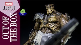 【玩具分享】Marvel Legends BAF 黑曜獵手 Cull Obsidian 黑矮星 Action Figure 可動人形 [upl. by Aisatnaf770]