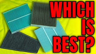 Whats The Best Cabin Air Filter Cabin Filter Types Explained [upl. by Aryek212]