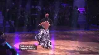 William Levy Cheryl Burke  Foxtrot  Week 8  YouTubeflv [upl. by Oinotna]