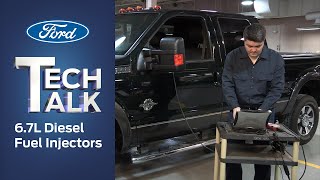 How to Replace and Program a Ford 67L Power Stroke® Diesel Fuel Injector [upl. by Suiradel]