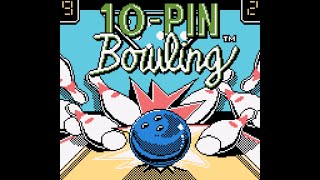 10Pin Bowling  Gameboy Color [upl. by Ahsenor]