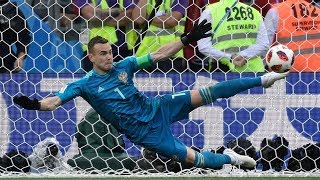 Best Goalkeeper Saves  World Cup 2018 Russia HD [upl. by Zetana984]