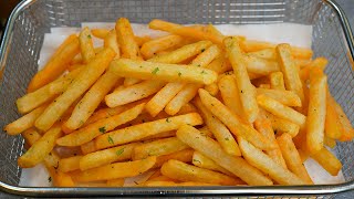 How to Make French Fries At Home  Crispy Delicious  Incredibly Easy [upl. by Arriaet]