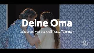 Pfalztheater Kaiserslautern DEINE OMA  EVA HATTE KEINEN BAUCHNABEL Trailer [upl. by Reivaxe723]