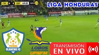 Olancho Vs Lobos Upnfm en vivo liga nacional Honduras narración em tempo real [upl. by Duarte403]