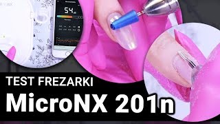 Test frezarki MicroNX 201n  jak wygląda praca nią Ściąganie masy skórki  Drillo [upl. by Nahtnanhoj824]