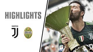 HIGHLIGHTS Juventus vs Hellas Verona  21  Serie A  19052018 [upl. by Nnylecyoj139]