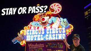 Explore Circus Circus Adventuredome Midway and Room Tour [upl. by Peregrine]