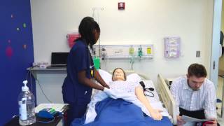 Nursing Simulation Scenario Physical Assessment [upl. by Lenard]