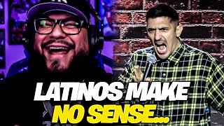 First Time Watching Andrew Schulz  Latinos Make No Sense Reaction [upl. by Kendricks]