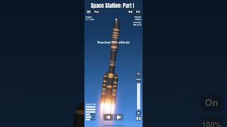 SFS  Space Station Part 1 sfs space rockets gaming spaceflight [upl. by Karon855]