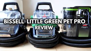 New BISSELL Little Green Pet Pro Review  The Best Spot Cleaner of 2024 [upl. by Tessie318]