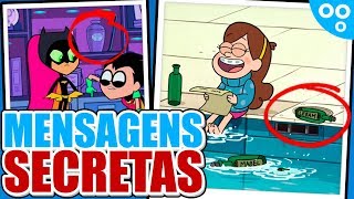 MENSAGENS SECRETAS em DESENHOS [upl. by Alamak]