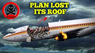 Aloha Airlines Flight 243  Plan Lost Its Roof In Air [upl. by Eihctir828]