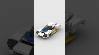 LEGO Mazda 787B 🚗 Satisfying Speed Build [upl. by Dusza58]