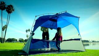 Lightspeed Outdoors Sport Shelter  extra large popsun sun shelter with room for 4 or more [upl. by Garry873]