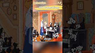 Part6😊101 Dalmatians gathered at Roger’s houseshorts anime movie [upl. by Haelak]