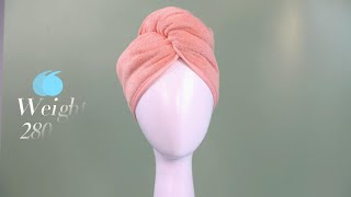 Microfibber hair drying towel [upl. by Llehsyar838]