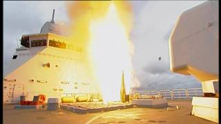 Dutch Navy HNLMS Tromp F803 and HNLMS Van Speijk F828 launch NSSM ESSM SM2 and Harpoon [upl. by Frederik141]