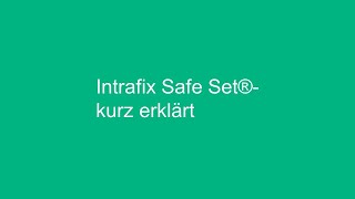 Intrafix® SafeSet kurz erklärt [upl. by Ybbor647]