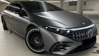 2023 NEW Mercedes EQS53 AMG SOUND Interior Exterior Walkaround Full Electric AMG Hyperscreen [upl. by Shyamal]