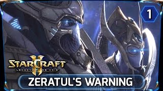 Starcraft 2 ► Legacy of the Void Cinematic HD  Artanis Ignores Zeratuls Warning Reclamation [upl. by Macmillan335]