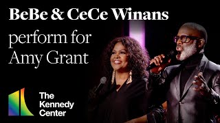 BeBe and CeCe Winans perform for Amy Grant  45th Kennedy Center Honors [upl. by Yerga]