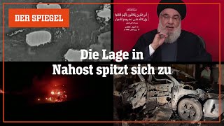 Attacken auf HisbollahPager Zündschnüre am Pulverfass zwischen Libanon und Israel  DER SPIEGEL [upl. by Nosoj596]