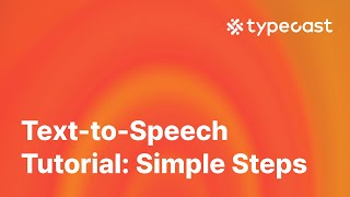 Create Lifelike Voices With Typecast’s AI TextToSpeech [upl. by Nnylannej]