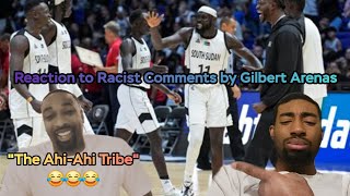 Gilbert Arenas Racist Comments to South Sudan Reaction [upl. by Fosque]