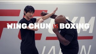 Wing Chun vs Boxing With Sifu Nate [upl. by Yorled261]