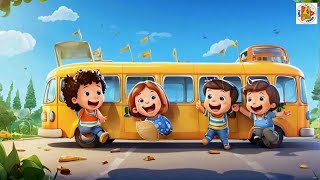 The Wheels on the Bus 🚌🎶  Sing amp Learn with Fun  Kids Favorite Rhyme  Tiny Toons TV [upl. by Yetac796]