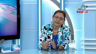 Ramona Rodríguez Rectora de la UNANManagua en la Revista En Vivo con Alberto Mora 17 enero 2022 [upl. by Arze639]