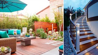 100 Modern Backyard Deck Design Ideas Small Budget 2024 [upl. by Ashjian746]