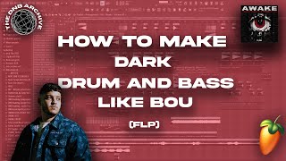 How To Make Drum and Bass Rollers Bou Basstripper  FL STUDIO 21 DNB TUTORIAL [upl. by Jewelle485]