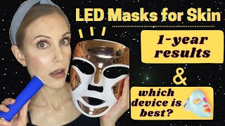 LED Mask Comparison amp My 1 Year Results [upl. by Balsam223]