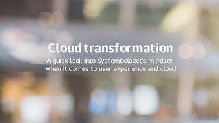 Systembolagets cloud journey [upl. by Grane]