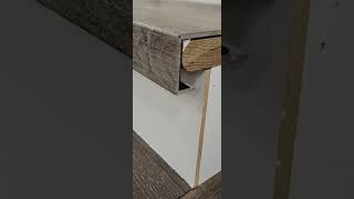 Dont make this mistake on your vinyl plank staircase youtubeshorts shorts diy shortsvideo [upl. by Ardua]