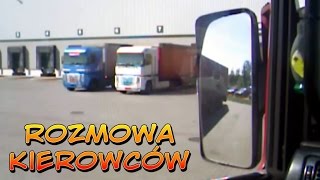 Rozmowa kierowców w podwójnej obsadzie  KrychuTIR™ [upl. by Irene809]