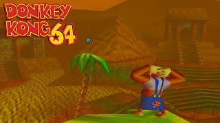 Exploring Desert Ruins  Donkey Kong 64 Part 2 Angry Aztecs [upl. by Aihgn]