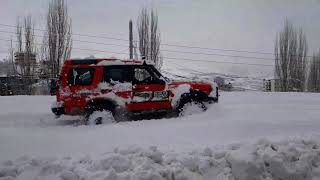 V8 Power LandRover Discovery 2 Snow Extreme Offroad [upl. by Winebaum889]