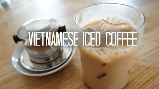 How to Make Vietnamese Iced Coffee  easy recipe [upl. by Nyladgam]