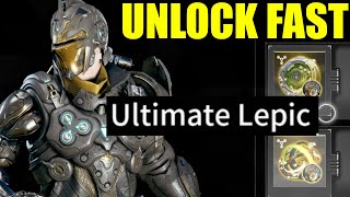 Fastest way to unlock ULTIMATE Lepic the first descendant best Route  best Dps in the game [upl. by Nad]