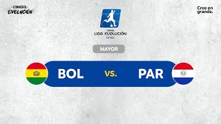 BOLIVIA vs PARAGUAY  CONMEBOL LIGA EVOLUCIÓN de FUTSAL  ZONA SUR  MAYOR [upl. by Alin]