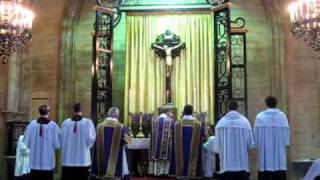 FSSP Pontifical Mass amp Ordination Dec 19 2009 part2 [upl. by Lustig]