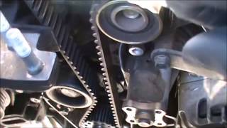 Kia Timing Belt Part 2 [upl. by Anilehs429]